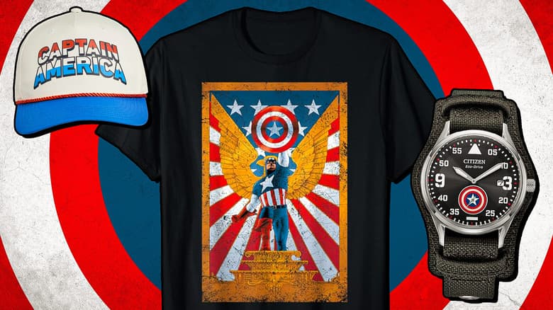 Shop Marvel Must Haves: The Best Official Captain America Merch