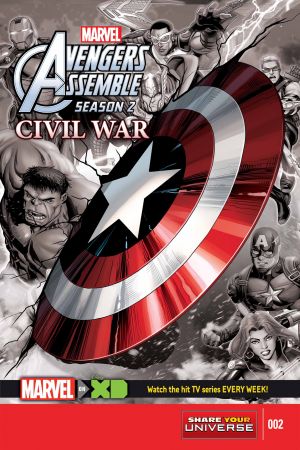 Marvel Universe Avengers Assemble: Civil War (2016) #2